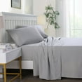 thumbnail image 2 of Egyptian Comfort 2200 Count 4 Piece Bed Sheet Set Deep Pocket Bed Sheets, 2 of 15