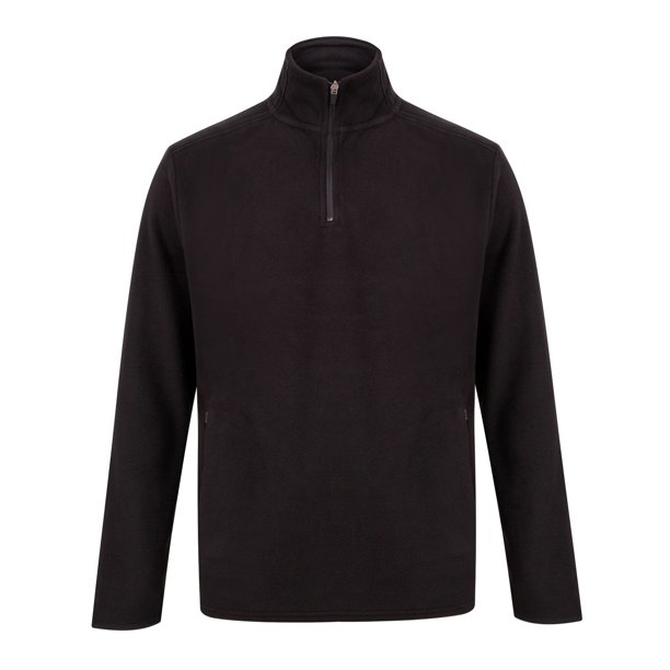 Henbury - Chaqueta de Micropolar para Adultos Unisex (Negro)