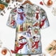 thumbnail image 2 of Nuevas camisetas para hombres con estampado de muñeco de nieve de Navidad en 3d, camisetas de manga corta Harajuku, ropa informal de verano para hombres, camiseta holgada de gran tamaño, 2 of 4