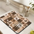 thumbnail image 5 of Coffee Bar Mat Accessories for Countertop Super Absorbent Anti-Slip Silicone Dish Drying Mats for Kitchen Counter Draining Pad Decor Gift Fit Coffee Maker Coffee Pot Espresso Machine 24inx18in, 5 of 6