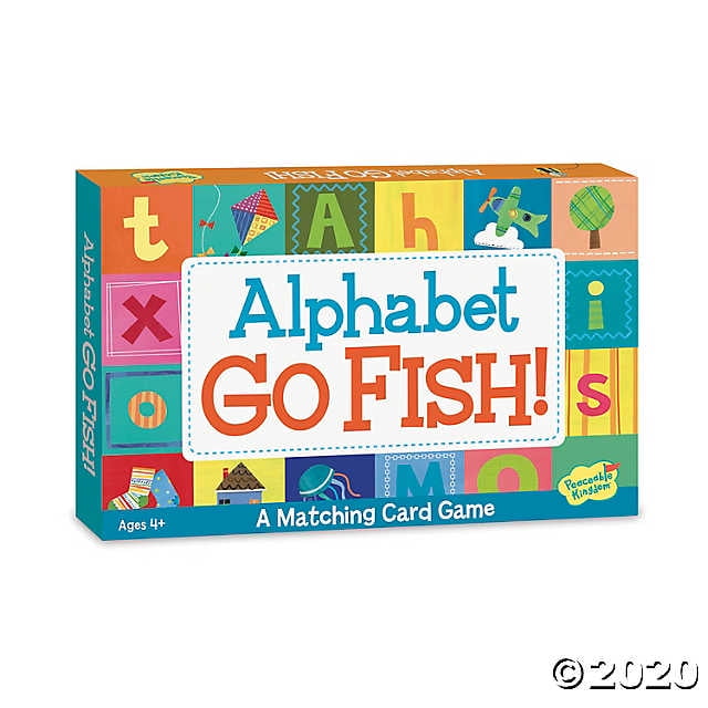 Alphabet Go Fish! Card Game - Books and Music - 1 Piece