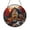 Acrylic 3.5 Inch, variant on Rustic Autumn Cottage Stained Glass Style Window Hanging Decor2101