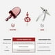 thumbnail image 3 of HVAC Repairing Tools, Air Conditioner Copper Pipe Expander Swaging Tool,1/4In Hexagonal Handle Coppe, 3 of 5