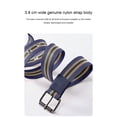 thumbnail image 3 of LONKITO Canvas Belts for Men Versatile Woven Nylon Belt Everyday and Outdoor Wear, 3 of 7
