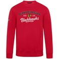 thumbnail image 2 of Men's Levelwear Red Chicago Blackhawks Zane Ice Wall Pullover Sweatshirt, 2 of 3