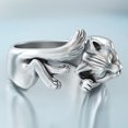 thumbnail image 4 of Opvise Opening Ring Vintage Jewelry Gift Anti-fade Unisex Wrap Open Ring for Party, 4 of 7