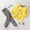 Yellow, variant on Newborn Boy Outfits Giraffe Print Sleepwear Long Sleeve Top with And Pants 2 Pcs Baby Outfit Yellow 12-18 Months