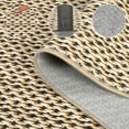 thumbnail image 2 of Yesfashion Carpets Area Rugs Washable 1150Gsm Velvet Pearl Velvet Washed Back Folding Simulation Print Carpet Modern-Woven Camel tone 9*12ft, 2 of 5