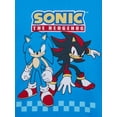 thumbnail image 2 of Sonic Boys Long Sleeve Sleep Top and Shorts Pajama Set, 2-Piece, Sizes 4-12, 2 of 3