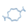 thumbnail image 1 of Btafrte Sello Moldes para Sellos Sello Anillo Molde Moldeador (azul 2 5 Cm Ocho Puntas), 1 of 7