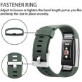 thumbnail image 3 of Bracelets de Remplacement Compatibles pour Fitbit Charge 2, Édition Classique et Spéciale, Bracelets de Sport Ajustables (Vert Rock, S), 3 of 7