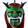 thumbnail image 1 of Máscara tradicional japonesa de ONI Devil para Halloween, disfraz de demonio, máscara de látex para cosplay, accesorios para disfraz, 1 of 5