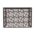 thumbnail image 3 of Aluminium Privacy Fence Screen,Coffee Color, 1.5P 4 Side 100 * 70 * 50 for Outdoor Air Conditioner - for Freestanding AC Units and Pool Equipment - Garden Privacy Screen, 3 of 20