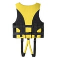 thumbnail image 3 of Swim Vest Youth Kids | Lightweight & Quick-Dry | Adjustable Buckles & Zipper | Kayak, Swimming Training, Boating - Watersports | Fit for 50-125 lbs,Yellow,M, 3 of 4