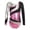 Pink, variant on CHICTRY Kids Ballet Dance Leotard Girls Gymnastics Workout Leotard Long Sleeve Rhinestone Bodysuit Pink 6