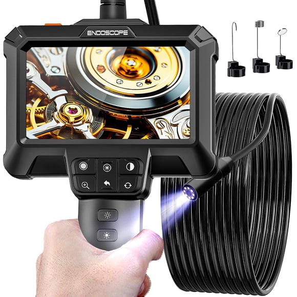 Cámara endoscópica WINWEND IP67 a prueba de agua 1080P con pantalla LCD de 4.3 pulgadas