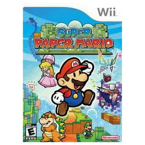 Restored Super Paper Mario - Nintendo Wii (Refurbished)