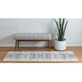 thumbnail image 4 of Rugs.com Georgia Collection Rug – 8 Ft Runner Ivory Flatweave Rug Perfect For Hallways, Entryways, 4 of 9