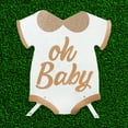 thumbnail image 2 of Way to Celebrate “Oh Baby” Onesie Plastic Lawn Sign, Baby Shower, 2 of 7