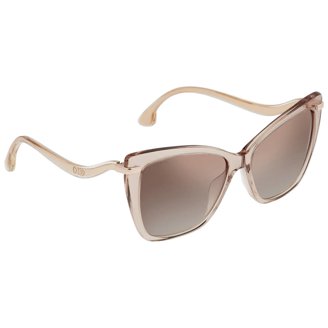? Jimmy Choo SELBY 57MM Cat Eye Sunglasses JIMMY CHOO SELBY/G/S 807/M9 Black Gold Grey Polarized Women  main image 2