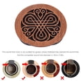 thumbnail image 4 of Tapa de boca La guitarra de madera Boca agujero de sonidos de la cubierta del bloque de votos Buffer de madera de caoba de ecualización acústica guitarras folk Tomshoo  Tapa de boca, 4 of 6