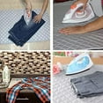 thumbnail image 6 of Magnetic Ironing Mat Blanket Ironing Board Replacement, Iron Board Alternative Cover, Portable Travel Ironing Pad, Quilted Heat Resistant Ironing Pad Cover for Washer, Dryer, Table Top 33"X 19", 6 of 7