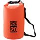 thumbnail image 3 of Bear Outdoor Dry Sack/Bolsa impermeable para paseos en bote, kayak, senderismo, snowboard, camping, rafting, pesca y mochilero (naranja, 20 L), 3 of 4