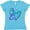 Aqua, variant on Inktastic Suicide Prevention Awareness Purple and Teal Heart Ribbon Women's V-Neck T-Shirt