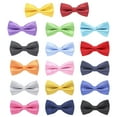 thumbnail image 2 of letairis Nœud Papillon Formel à Pois pour Enfants Applications Larges Clips Ajustables Compact Noir, 2 of 6