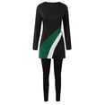 thumbnail image 6 of MuXiKeJi Clothes Plus Size Swimsuits for Women Rash Guard Swimwear Top Pants with Hijab/Cap, 6 of 8
