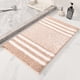 thumbnail image 4 of Tapete de entrada de microfibra extra grueso, 1 unidad, antideslizante, 40,64 x 60 cm, absorbente de agua, para baño y cocina, con base de secado rápido para zonas húmedas (caqui)., 4 of 9