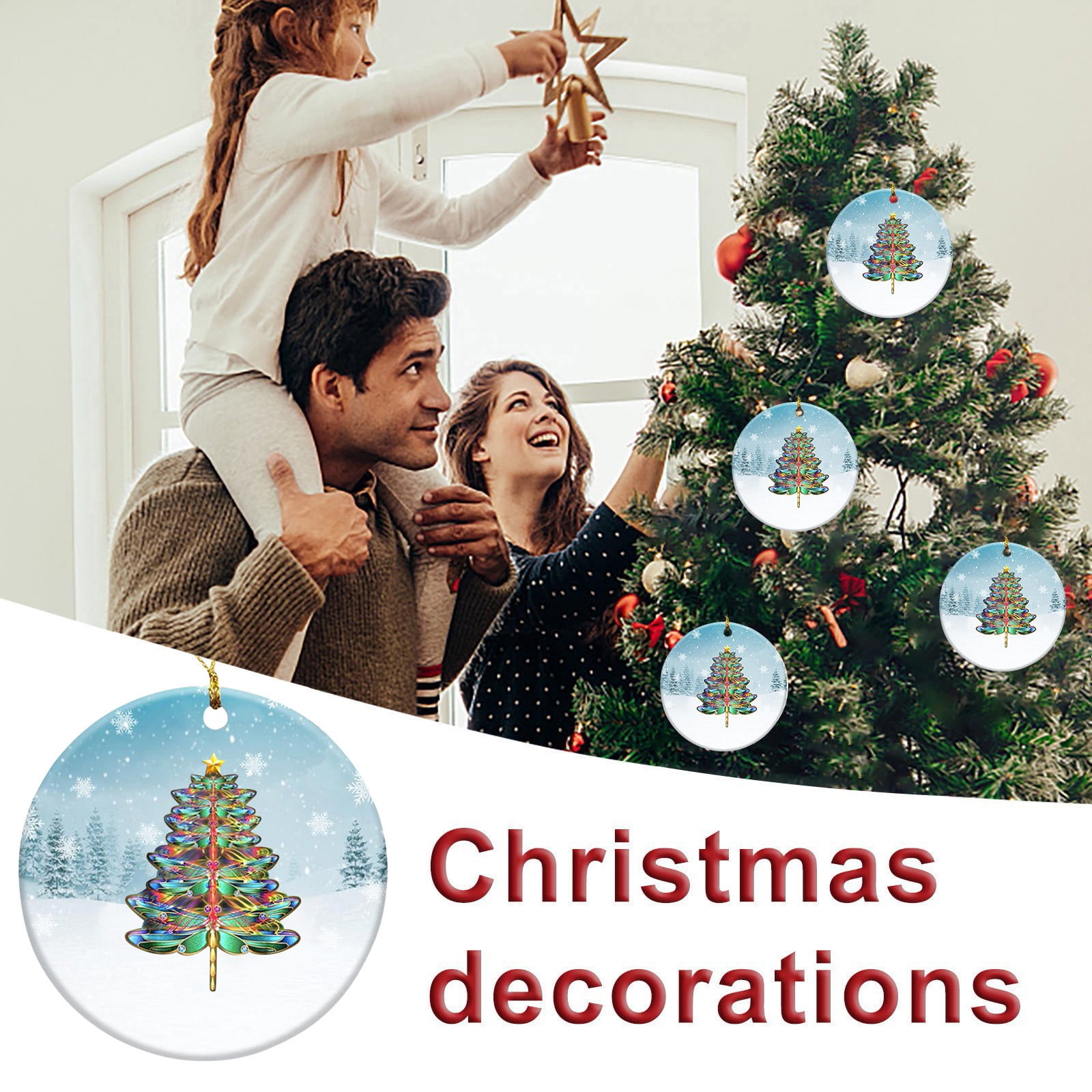 Christmas Decorations Home Decor Clearance Hangs Decoration ...