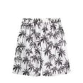 thumbnail image 4 of Titcea Beach Shorts for Men Palm Tree Print Elastic Waist Drawstring Shorts Loose Comfort Hawaiian Vacation Summer Casual Shorts, 4 of 5