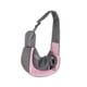 thumbnail image 3 of Bolsa bandolera para transportar mascotas, bolsa de malla transpirable para llevar en , viajes y caminatas Rosa, 3 of 8