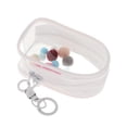 thumbnail image 4 of Bolsa pequeña para muñecas, bolsa transparente de PVC para exhibir muñecas, organizador colgante, bolsa de almacenamiento para muñecas pequeñas de PVC Puerta Blanca En Forma, 4 of 8