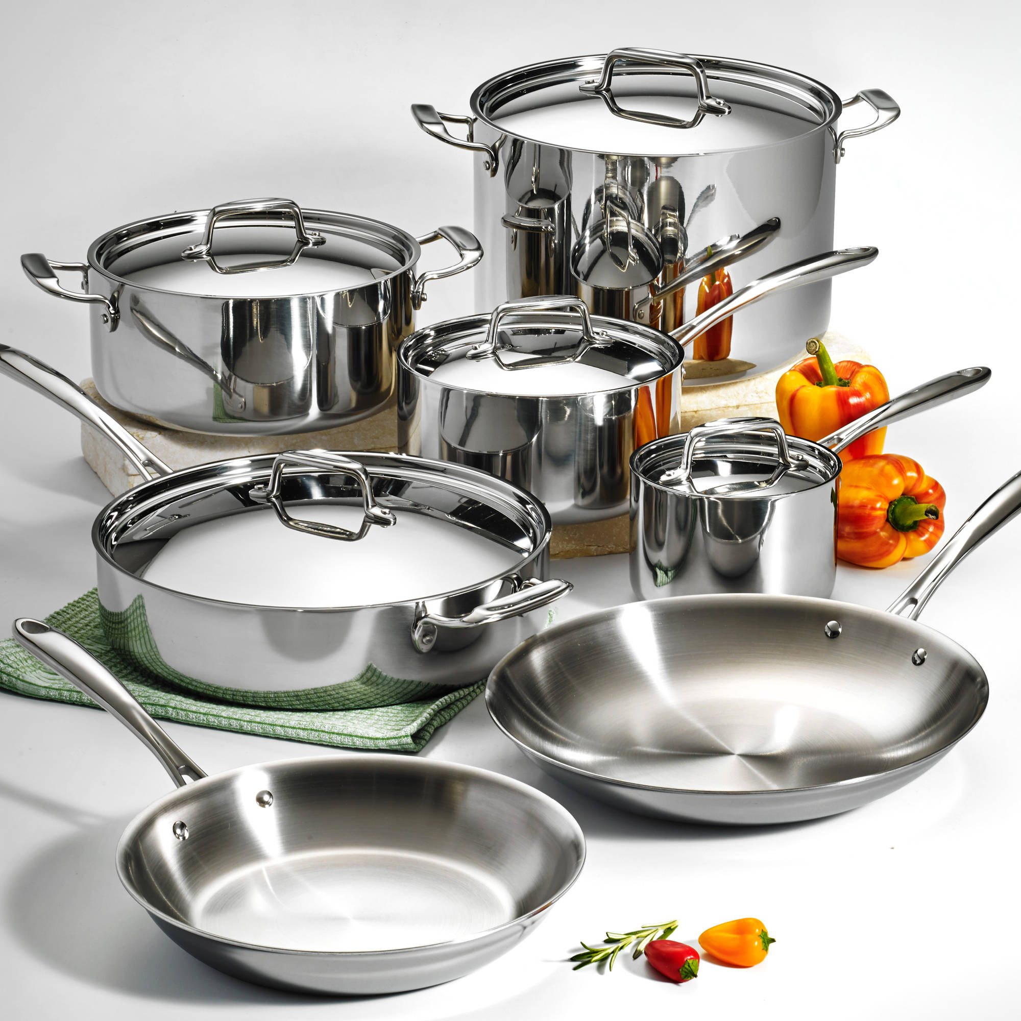 Tramontina 12-Piece Stainless.