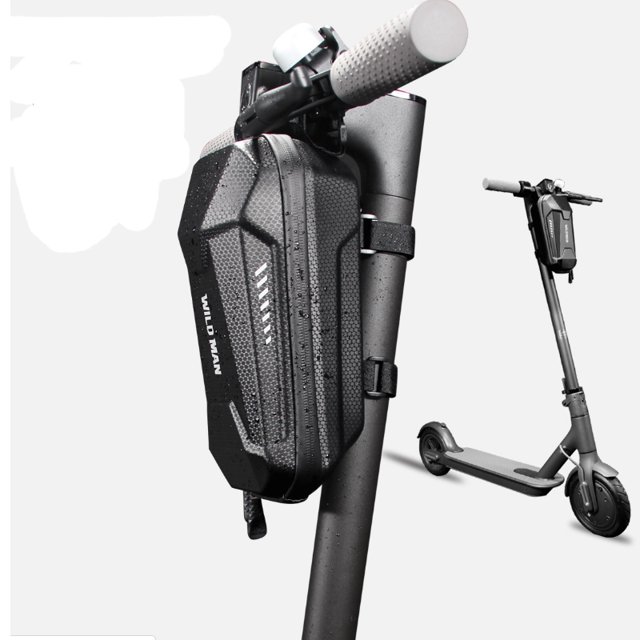 Bolsa de scooter de bicicleta, bolsa frontal de equilibrio de bicicleta impermeable para coche--2L oso de fresa Electrónica