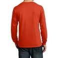 thumbnail image 3 of Mafoose Mens Long Sleeve Core Cotton T-Shirts Orange 4XL, 3 of 5