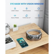 RENPHO Heated Eye Massager Ture View Adaptive Temple Massage for Eye Relax, Improve Eye Blood Circulation
