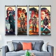 thumbnail image 3 of Póster de Star Wars de Disney, obra de arte de pared de película Stormtrooper, pintura en lienzo, impresión de imagen, desplazamiento colgante, Skywalker, arte decorativo para el hogar, 3 of 4