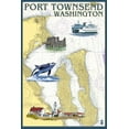 thumbnail image 4 of Port Townsend, Washington, Port Townsend Nautical Chart (1000 Piece Puzzle, Size 19x27, Challenging Jigsaw Puzzle for Adults and Family, Made in USA), 4 of 4