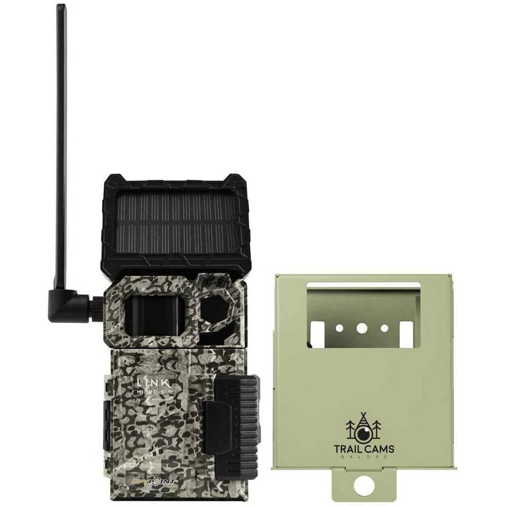 SPYPOINT LinkMicroSLTE Solar Cellular Trail Camera with LIT10