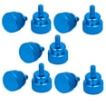 thumbnail image 1 of Unique Bargains Computer PC Case Fully Threaded Knurled Thumb Screws Sky Blue 6#-32 10pcs, 1 of 1