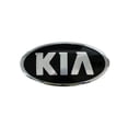 thumbnail image 4 of 150*75mm KIA car front engine KIA/KN logo sportage ceed Souranto Serato optima pican to Rio soul K5 stonic luggage badge sticker Black red 150x75mm, 4 of 5