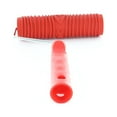 thumbnail image 4 of Dytern DIY 7-inch DIY Wall Decoration Empaistic Wooden Grain Painting Roller with Plastic Handle (Red), 4 of 10