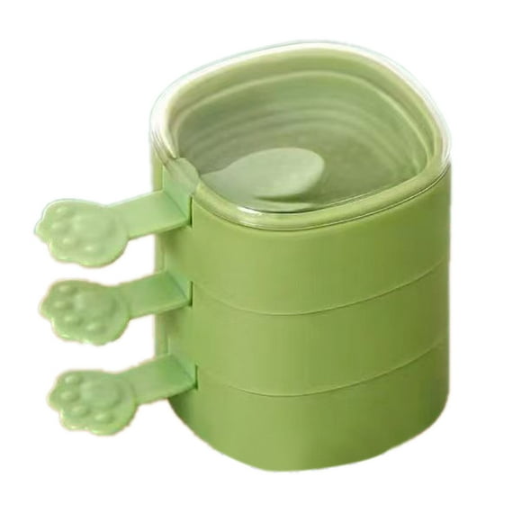 Stackable Silicone with Lid and Sticks Reusable Easy Demold DIY Summer Maker for Kids Adults