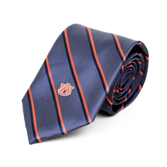 Auburn Tigers Charcoal Striped Necktie - Donegal Bay - Unisex - One Size