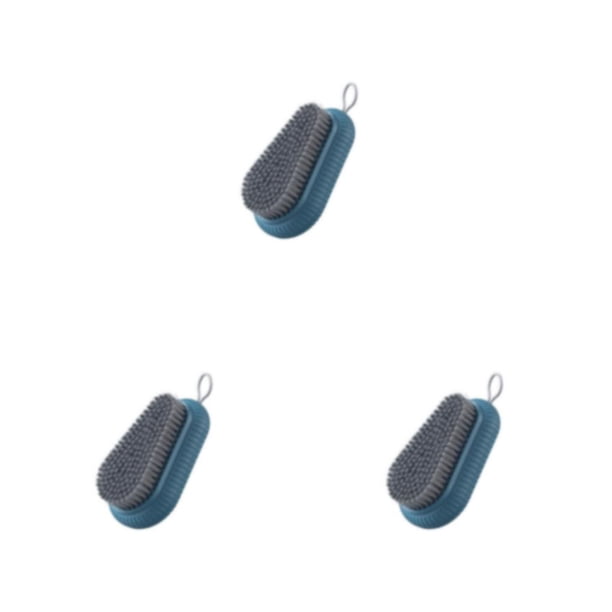 Bearachild cepillo de cerdas de zapatos multifuncional mano de lavandería cepillos de limpieza de ropa profesional herramienta para de baño azul Type1 NO1