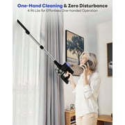 Aeitto Cordless Vacuum Cleaner,Stick Vacuum with LED Display Lightweight Vacuum Cleaners for Home Hard Floor,Car,Carpet and Pet Hair