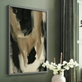 thumbnail image 5 of Baked Paintstrokes II Framed Print in Gray Solid Wood Framed Print No Nail Hanging, 5 of 6